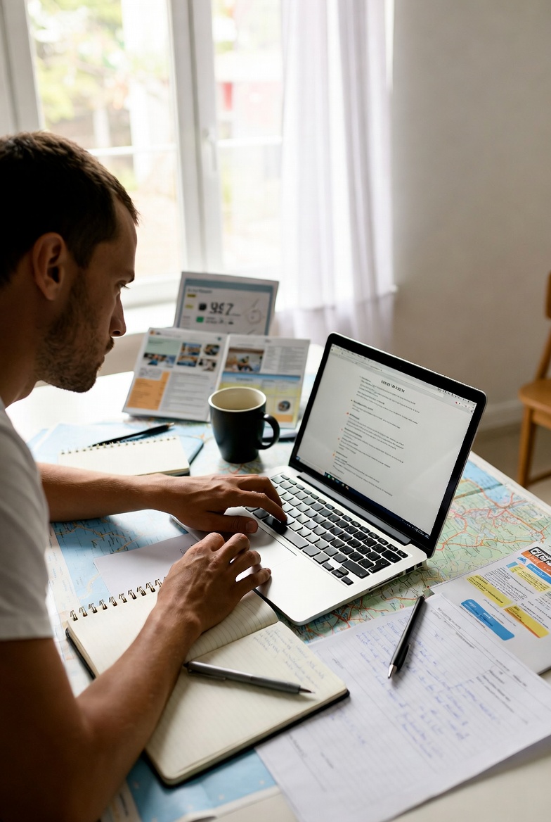 Personalized tour planning with flexible itinerary options